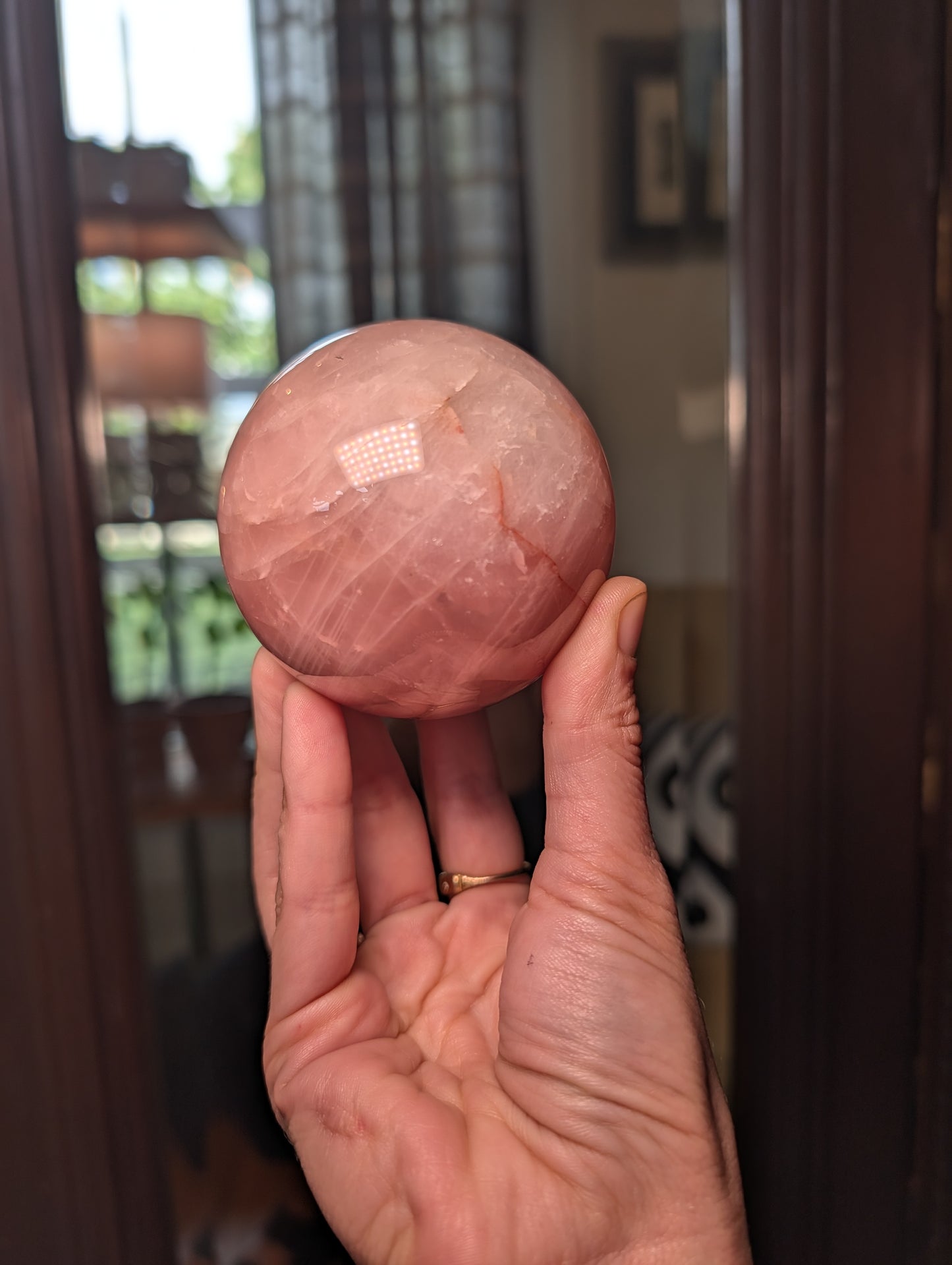 Rose Quartz Sphere
